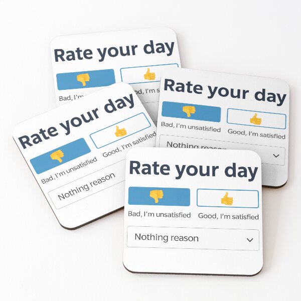 Item preview, Rate your day designed and sold by Saint Arts Studio.