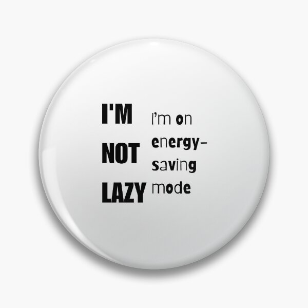 Item preview, I’m not lazy designed and sold by upupupshop.