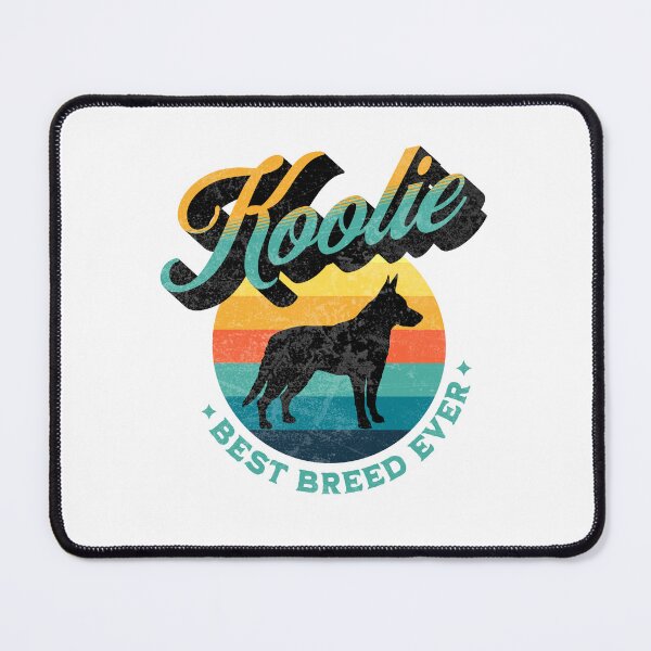 Item preview, Koolie Best Breed Ever Funny Retro Gift designed and sold by Guarddogdrive.