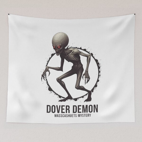 Item preview, Dover Demon Cryptid Massachusetts Mystery Folklore Creature designed and sold by k3rstman1.
