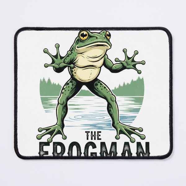 Item preview, The Frogman of Ohio Cryptid Legend designed and sold by k3rstman1.