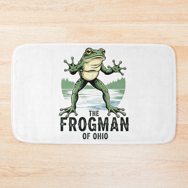 Item preview, The Frogman of Ohio Cryptid Legend designed and sold by k3rstman1.
