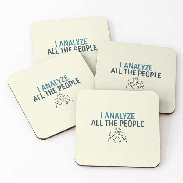 Item preview, I Analyze All The People designed and sold by musthavewords.