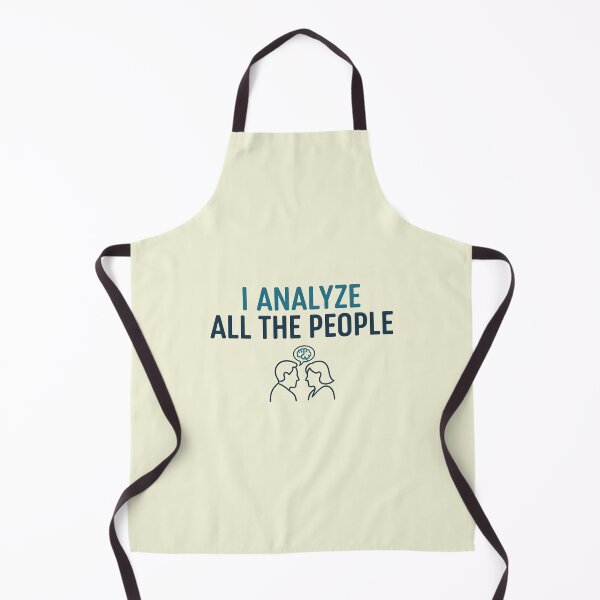 Item preview, I Analyze All The People designed and sold by musthavewords.