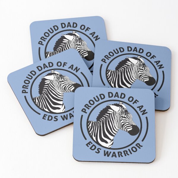 Item preview, Zebra Strong - Proud Dad of an Amazing EDS Warrior designed and sold by Designs by Jesabee.