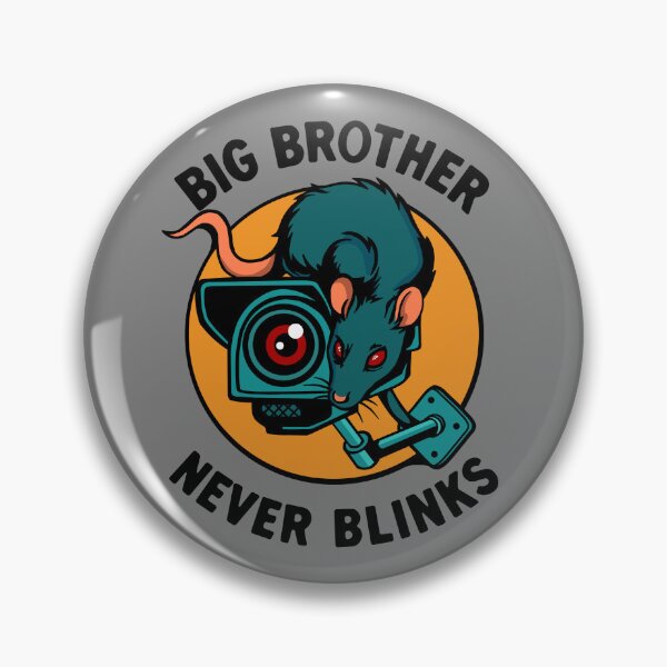 Item preview, Big brother never blinks  designed and sold by RetroFearFinds.