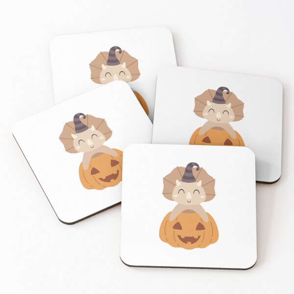 Item preview, Cute Spooky Dinosaur in Halloween Pumpkin designed and sold by Julza Art.