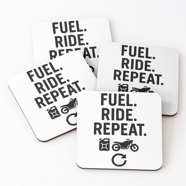 Item preview, Fuel Ride Repeat – Funny Motorcycle Rider Lifestyle Design designed and sold by fjurcev.