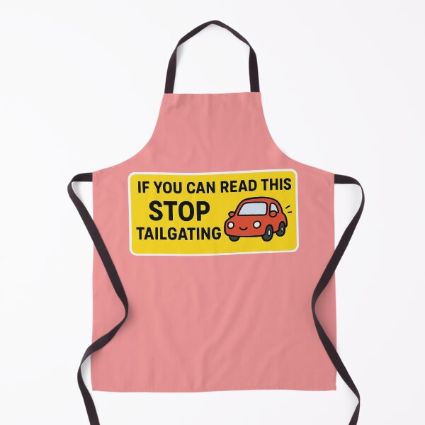 Item preview, Humorous Driving Decal: "If You Can Read This, Stop Tailgating" - A Funny Inspirational Quote for Road Safety designed and sold by bvdesignart.
