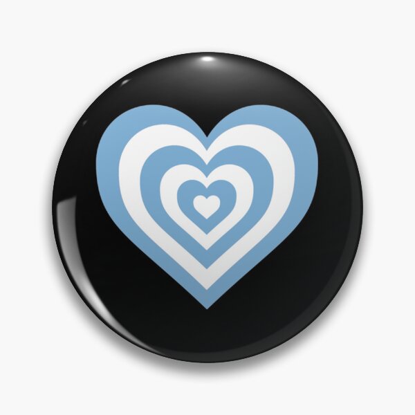 Item preview, Blue and White - Powerpuff Girls Retro Heart   designed and sold by HellenGrasson.