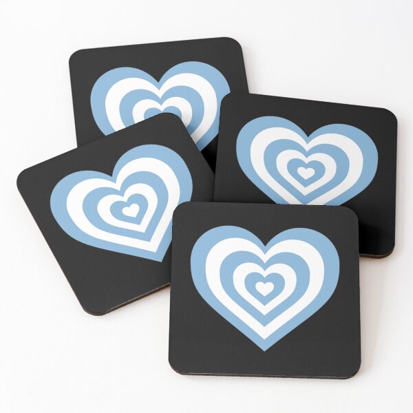 Item preview, Blue and White - Powerpuff Girls Retro Heart   designed and sold by HellenGrasson.