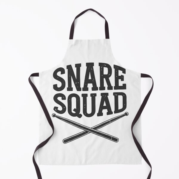 Item preview, Snare Squad Sticker – Drumline Percussion Varsity Typography Design designed and sold by VividOrganica.