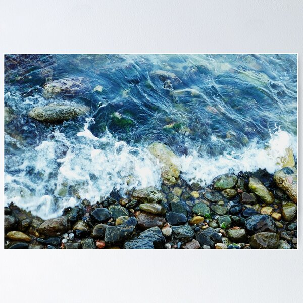 Item preview, Rocky shoreline designed and sold by Agnes McGuinness.