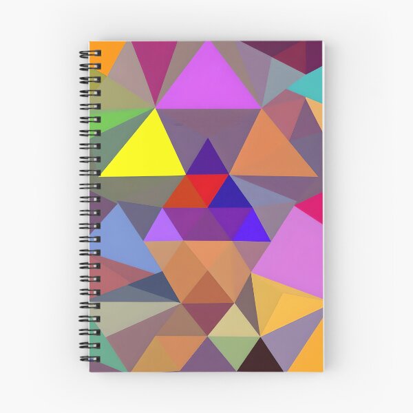 Item preview, triangular abstract pattern colorful design designed and sold by SmashingDeals.
