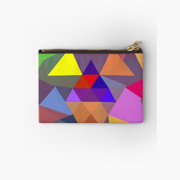 Item preview, triangular abstract pattern colorful design designed and sold by SmashingDeals.