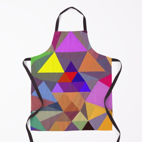 Item preview, triangular abstract pattern colorful design designed and sold by SmashingDeals.