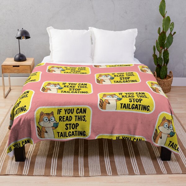Item preview,  A Squirrel's Wisdom An Inspirational Quote for Road Safety - If You Can Read This, Stop Tailgating designed and sold by bvdesignart.