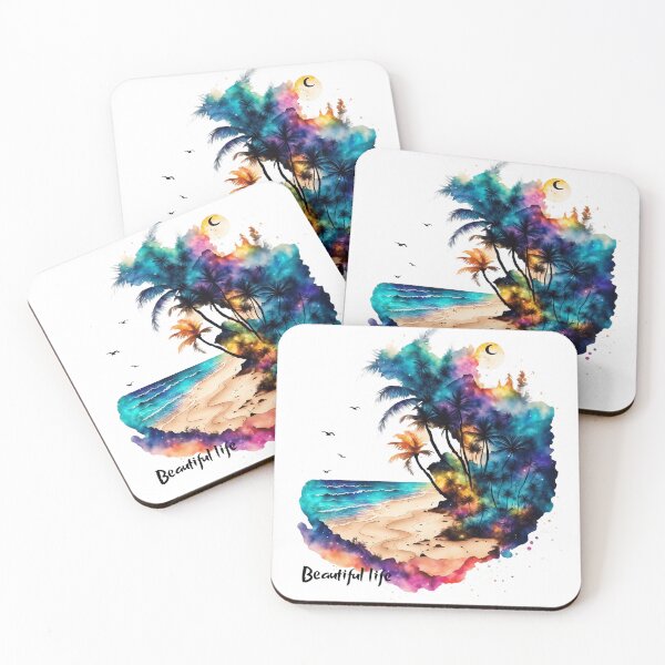 Item preview, Colourful island designed and sold by Prenessa11.
