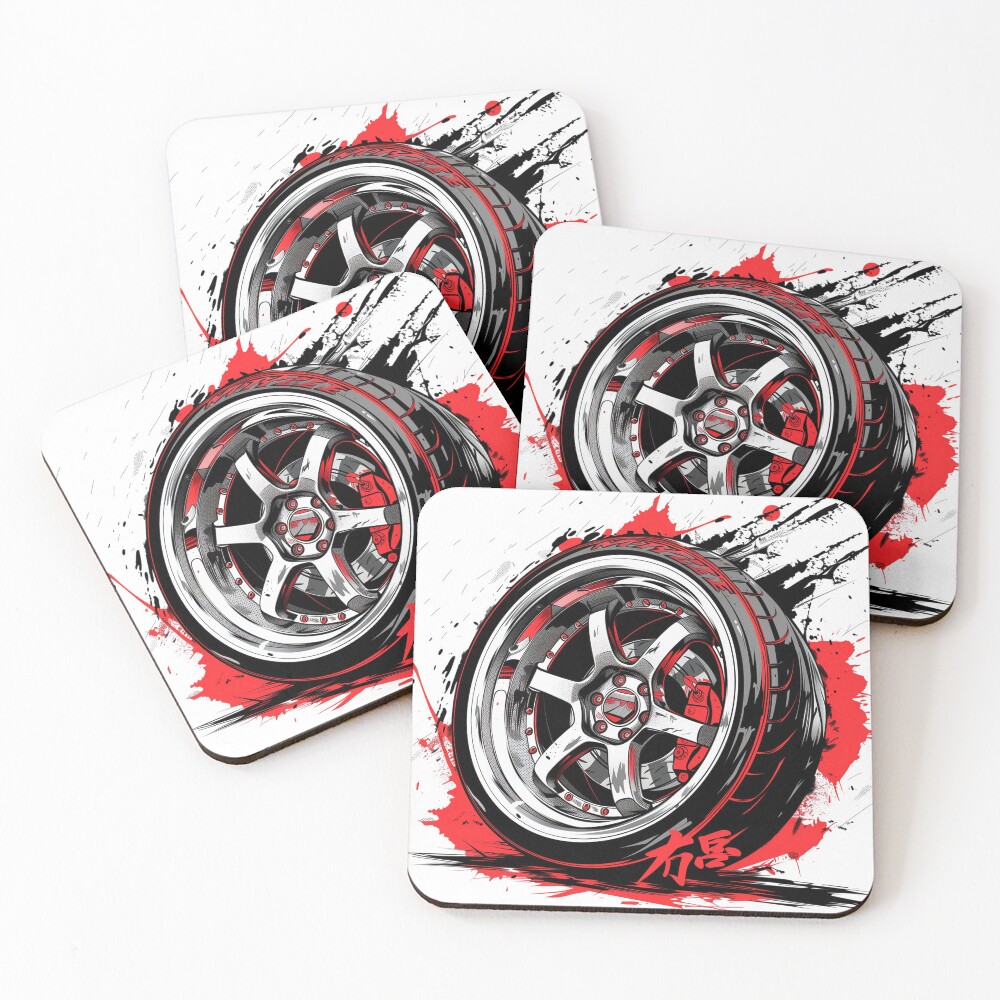Item preview, Coasters (Set of 4) designed and sold by Oni-Pixels.