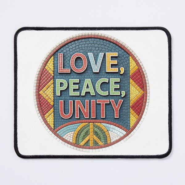 Item preview, LOVE, PEACE, UNITY designed and sold by likbatonboot.