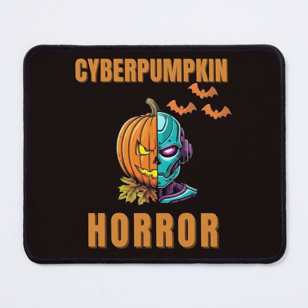Item preview, CyberPumpkin Horror  Dark Cyberpunk Pumpkin for Halloween and Christmas designed and sold by MojNetSerwis WWK.