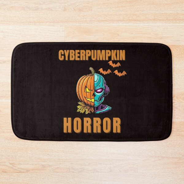 Item preview, CyberPumpkin Horror Dark Cyberpunk Pumpkin for Halloween and Christmas designed and sold by MojNetSerwis WWK.