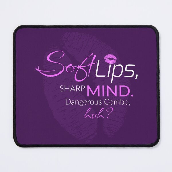 Item preview, soft lips, sharp mind designed and sold by Safe Haven.