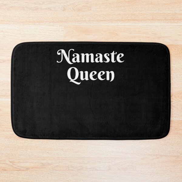 Item preview, Namaste Queen funny cute woman yoga instructor meditation designed and sold by snowry.