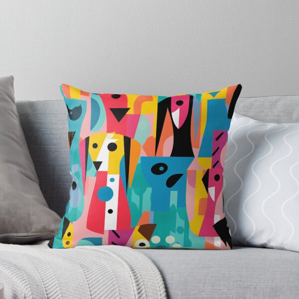 Item preview, Colorful Abstract Dog Geometric Art designed and sold by ScotlandYards Designs.