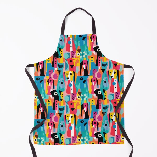 Item preview, Colorful Abstract Dog Geometric Art designed and sold by ScotlandYards Designs.