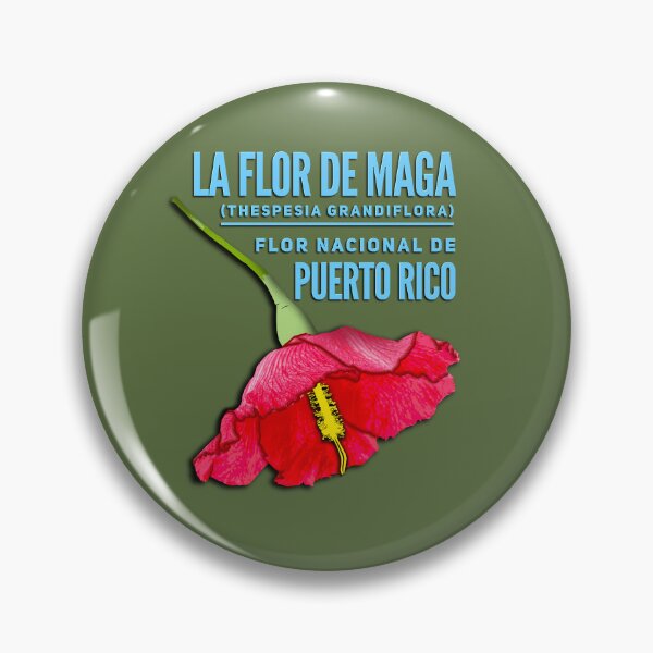Item preview, Flor de Maga de Puerto Rico designed and sold by SoLunAgua ..