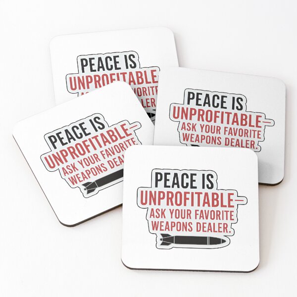 Item preview, Peace Is Unprofitable designed and sold by TeezyDezignes.
