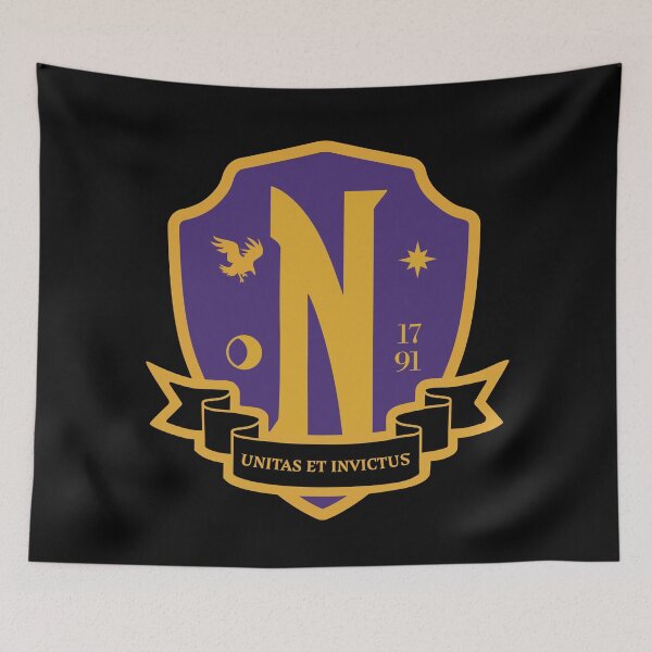 Item preview, Nevermore Academy Crest (clean) designed and sold by Eversole Design Co..