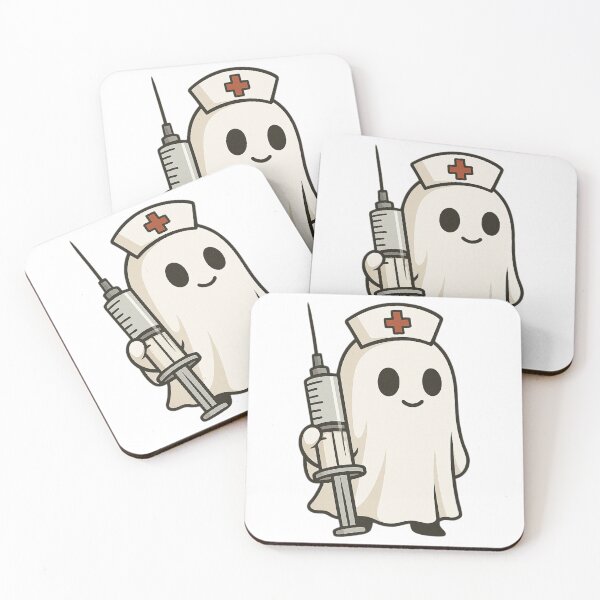 Item preview, Cute Ghost Nurse designed and sold by Little Care Studio.