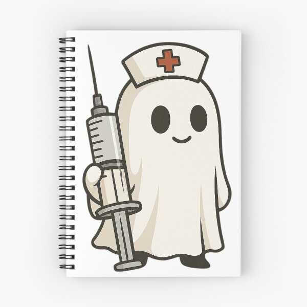 Item preview, Cute Ghost Nurse designed and sold by Little Care Studio.