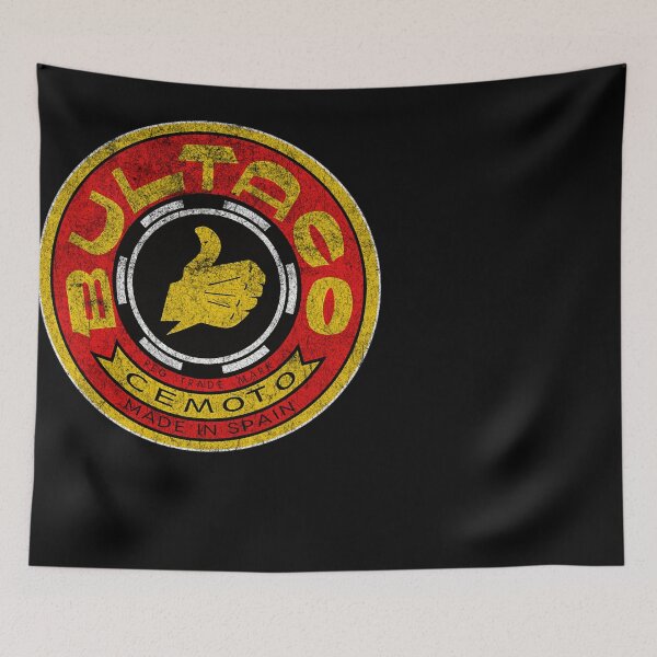 Item preview, Distressed Bultaco Motorcycles Cemoto Made In Span  designed and sold by UschiWalther.