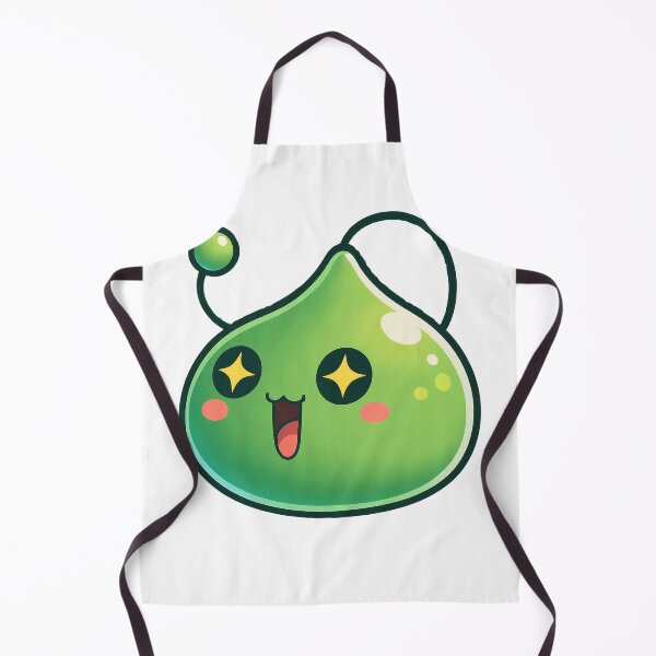Item preview, MapleStory Green Slime | Cute Chibi Monster Art designed and sold by Bingerzz' Marketplace.