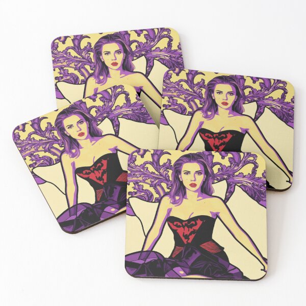 Item preview, Scarlett's Gaze - Pop Art Image designed and sold by CleverCulture.