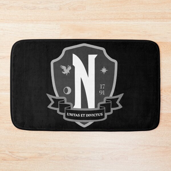 Item preview, Nevermore Academy Crest - Greyscale (clean) designed and sold by Eversole Design Co..