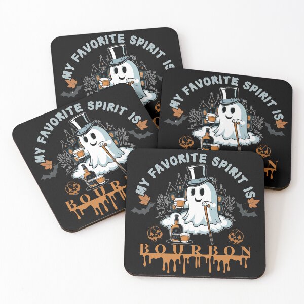 Item preview, My Favorite Spirit Is Bourbon Funny Gifts For Bourbon Lovers and Fans of Halloween Themes designed and sold by SkymarArt.