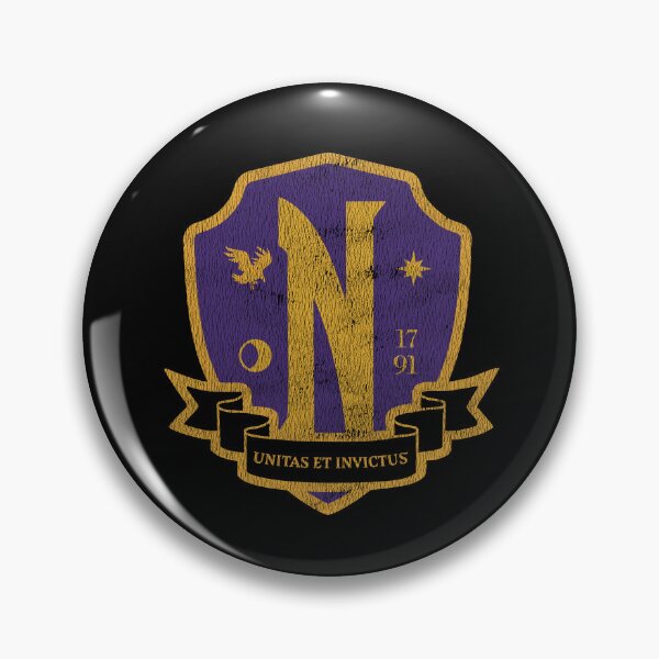 Item preview, Nevermore Academy Crest (vintage distressed) designed and sold by Eversole Design Co..