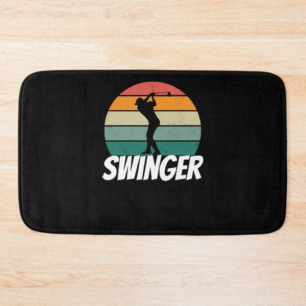 Item preview, Funny swinger Golfer humor Golf lover golfing retro sunset designed and sold by snowry.