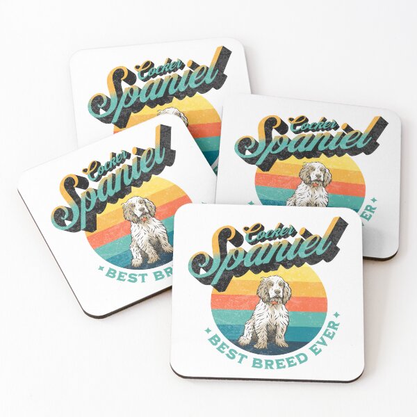 Item preview, Cocker Spaniel Best Breed Ever Funny Retro Gift designed and sold by Guarddogdrive.