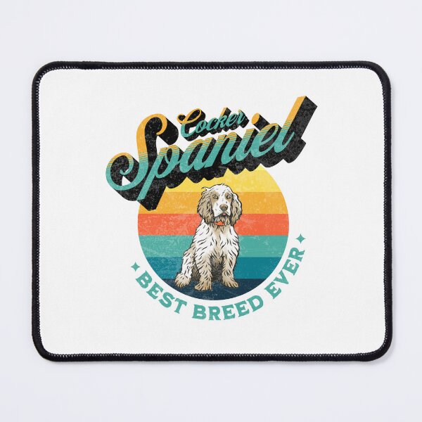 Item preview, Cocker Spaniel Best Breed Ever Funny Retro Gift designed and sold by Guarddogdrive.