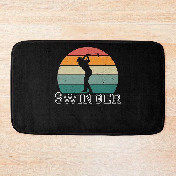 Item preview, Funny swinger Golfer humor Golf joke golfing retro sunset designed and sold by snowry.