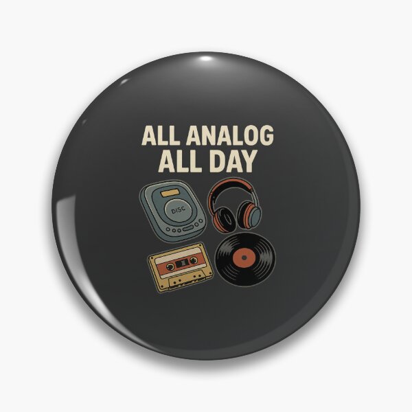 Item preview, All Analog All Day designed and sold by musthavewords.