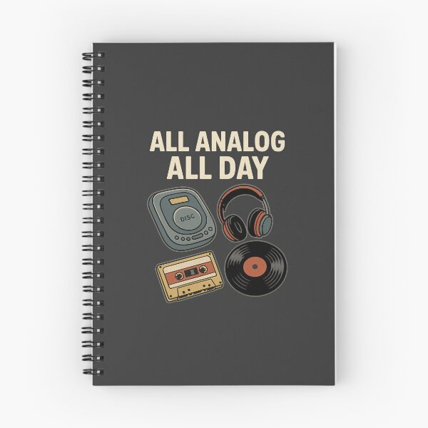Item preview, All Analog All Day designed and sold by musthavewords.