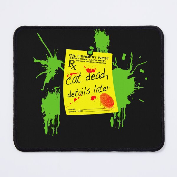 Item preview, ReAnimator Cat Dead, Details Later designed and sold by SvetlaPrather.