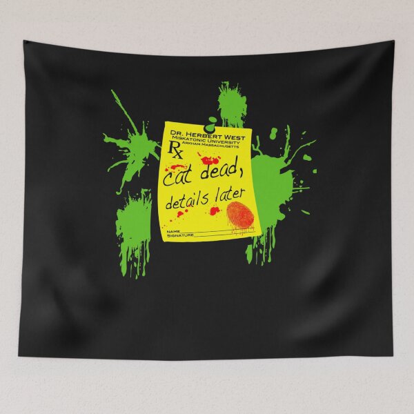 Item preview, ReAnimator Cat Dead, Details Later designed and sold by SvetlaPrather.