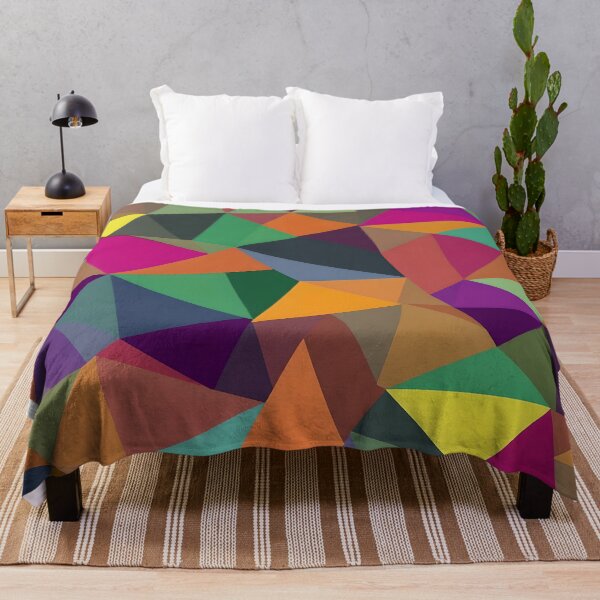 Item preview, various triangular pattern colorful abstract design designed and sold by SmashingDeals.